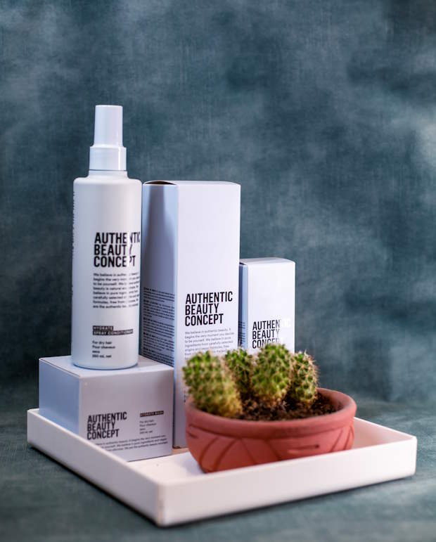 authentic beauty concept - products at FGF salon stroud